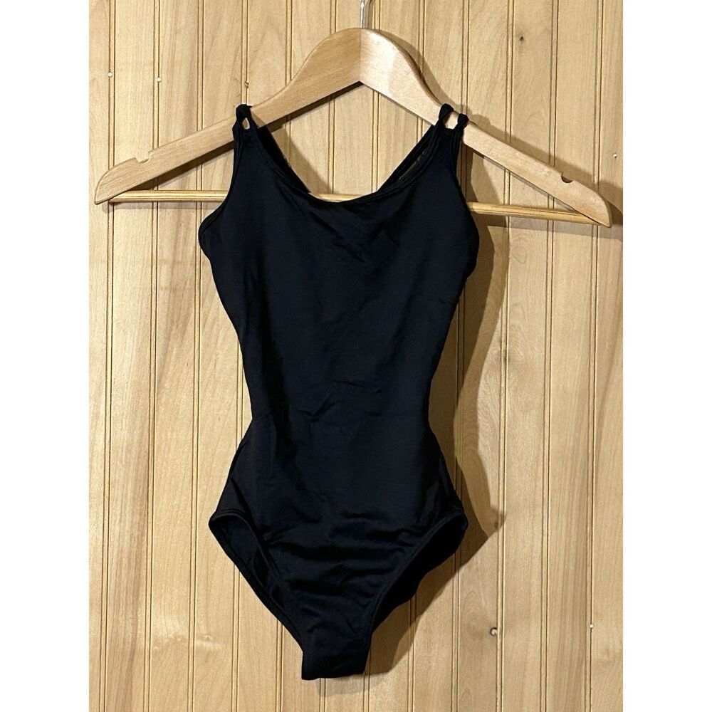 So Danca Girls Size 00 (Age 2-4) Black Leotard